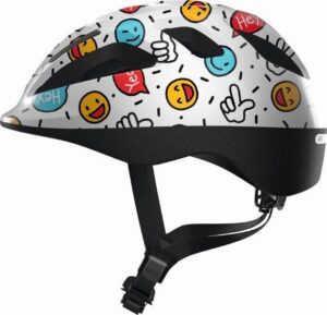 Abus helm Smooty 2.0 white smiley S 45-50 cm