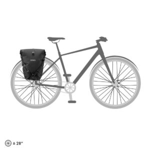 Tas backroller hivis single f5505 black reflective