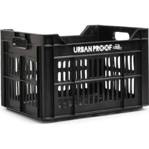 Urban Proof fietskrat 30 liter Black Recycled
